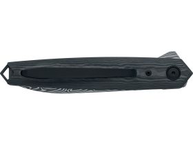 Складной нож Fox Pacifico, сталь Damascus, рукоять Black Camo Carbon