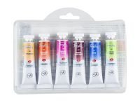 Набор акварели "Белые Ночи" Ботанический скетч, 6 туб x10 мл, пластиковый коррекс