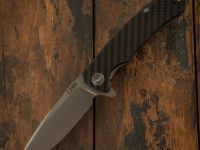Складной нож CJRB Taiga, сталь D2, карбон