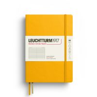 Блокнот в линейку Leuchtturm1917 "Medium" A5 125 л, твердая обложка Подсолнух