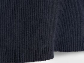 Вязаный джемпер с бантами для девочек, Синий