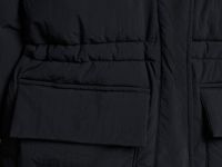 Пуховик для девочек, Черный