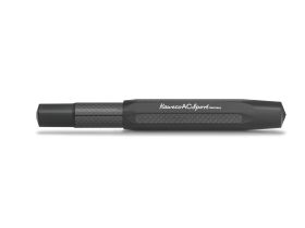 Ручка перьевая Kaweco AC Sport, чернила синие, корпус черный