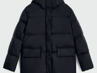 Пуховик со съемным капюшоном