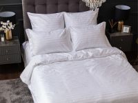 Постельное белье White, страйп-сатин 921987