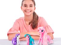 100373 Игровой набор ZURU Sparkle Girlz «Единороги с роскошной гривой», 3 шт
