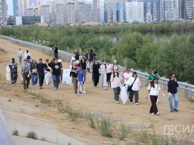 В Якутске прошел субботник «Особенности национальной уборки»