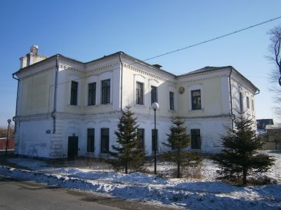 Здание административное торгового дома "М.Пьянков с братьями", где в годы гражданской войны находилась политическая тюрьма