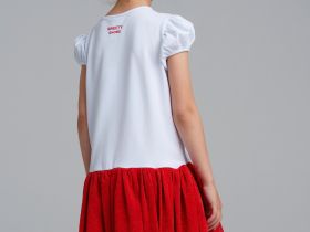 Платье трикотажное для девочек