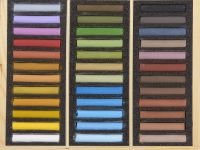 Набор пастели сухой Blockx "Пейзаж" 36 цветов, в деревянном ящике