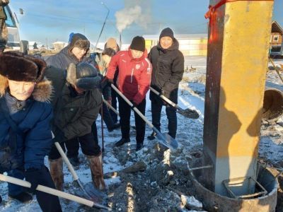 Строительство новых спортобъектов начали в Таттинском районе к Играм Манчаары