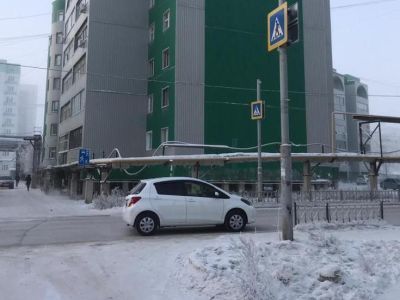 В Якутске еще один ребенок попал в ДТП