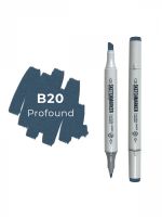Маркер двухсторонний на спиртовой основе Sketchmarker Цвет Глубоководный