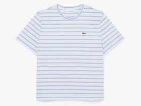 Женская хлопковая футболка Lacoste