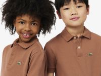 Детское поло Lacoste из хлопка Pique