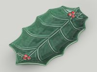 Блюдо Зеленый лист/Foglia Verde III