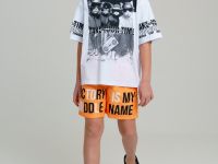 Шорты текстильные плавательные для мальчиков, длинные