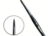 Кисть белка №6 круглая Roubloff "141F" короткая ручка, матовая