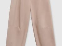 Брюки из хлопка с эластичным поясом