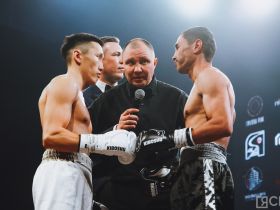 Боксёр из Якутии Михаил Варламов победил в главном бою «Битвы за контракт»