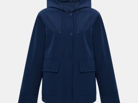 Ветровка с капюшоном свободного силуэта