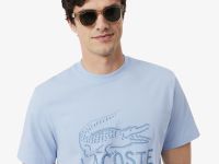 Мужская хлопковая футболка Lacoste