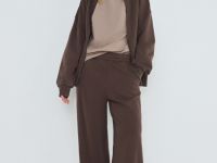 Толстовка объёмного силуэта, Коричневый