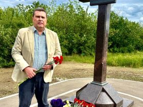 Владимир Соловьёв и Алексей Вишневецкий поздравили луганских коллег с Днём журналиста
