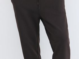 Трикотажные джоггеры, Коричневый