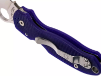 Складной нож Spyderco Para 3 C223GPDBL сталь S110V, рукоять G10