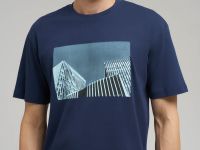 Свободная футболка comfort fit из хлопкового джерси