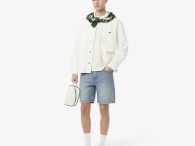Мужские шорты Lacoste из органического хлопка