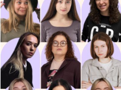 Женский юмор комиков с ТВ