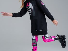 Платье трикотажное для девочек