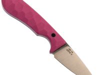 Фиксированный нож Exodus EDC Карма #4, сталь VG-10, рукоять G10, розовый