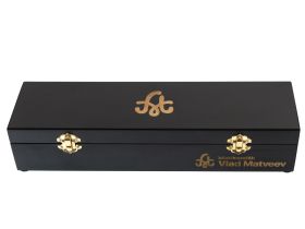 Авторский нож Сова, сталь мозаичный дамаск, подарочная шкатулка