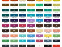 Набор двусторонних маркеров для скетчинга MESHU основные цвета 80 цв, текстильный чехол на молнии