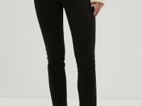 Брюки полуприлегающего силуэта на высокой посадке