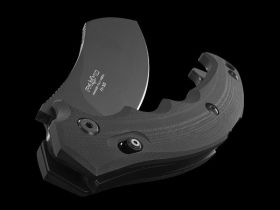 Складной нож Fox Anunnaki, сталь N690, рукоять стеклотекстолит G-10, чёрный