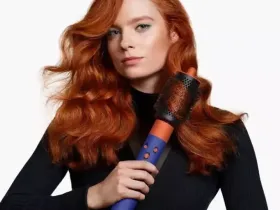 Фен-стайлер Dyson Airwrap HS08 Long (Vinca Blue/Topaz Orange)