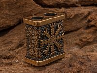 Бусина для темляка Шлем Ужаса, бронза