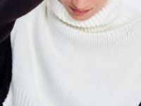 Шапка с отворотом с добавлением ангоры и шерсти