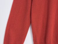 Джемпер из хлопка и шерсти с округлым вырезом