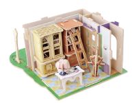 ?Сборная модель из фанеры REZARK "3D Пазл. Кабинет"