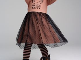 Платье трикотажное для девочек