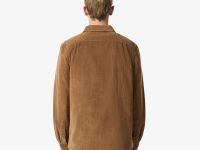 Мужская хлопковая велюровая рубашка Lacoste Regular Fit