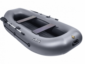 Гребная лодка ПВХ ТАЙМЕНЬ V-290 НД графит