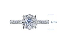 Кольцо из белого золота э4712кц05153500_white