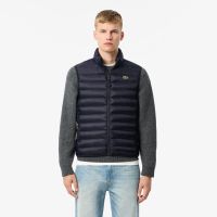 Мужской стёганный жилет Lacoste с высоким воротом