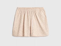 Трикотажные шорты для девочек, Бежевый